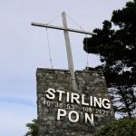 Bluff的Stirling Point
