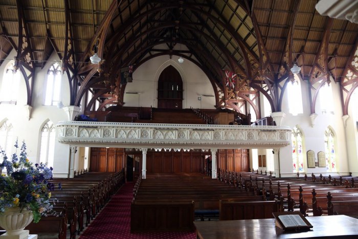 Dunedin第一教堂内部