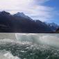 Tasman湖上的冰块