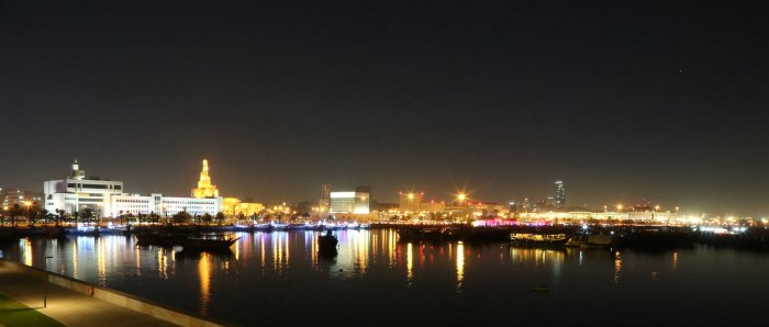 卡塔尔夜景